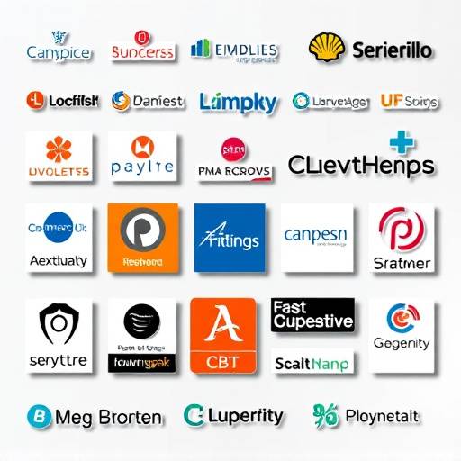 Collage van logo's van partners van InterviewSucces Nederland.